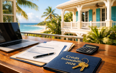 Crédit immobilier Guadeloupe 2026 : taux, délais et critères HCSF